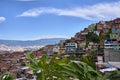 Mesmerizing view of a beautiful cityscape under a cloudy sky in Medellin, Colombia