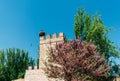 Mesmerizing view of a beautiful Tower of Catholic Diocese of Alcala de Henares, Spain