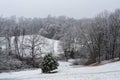 Mesmerizing view of a beautiful winter landscape