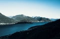 Mesmerizing view of a clean blue lake and picturesque mountains