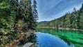 Mesmerizing view of Eibsee in Zugspitze, Germany Royalty Free Stock Photo