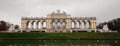 Mesmerizing view of the Gloriette in the Schonbrunn Palace in Vienna, Austria