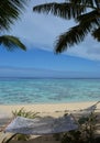 Mesmerizing view of a hammock on a tropical island with a beautiful beach, Guam