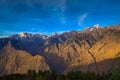 Kamet, Parvati and Neelkanth near Auli, Uttarakhand, India