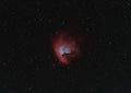 Mesmerizing view of the Pacman Nebula in the space - perfect for background