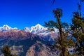 Panchchuli peaks, Munsiyari Royalty Free Stock Photo