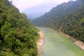 Mesmerizing view of the Teesta River Banks in the North-Bengal