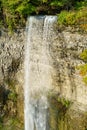 Mesmerizing view of Tew's Falls stream through the thickly growing forest trees in Canada Royalty Free Stock Photo