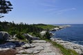 Mesmerizing views of the Atlantic rocky coast Royalty Free Stock Photo