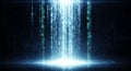 Digital Data Stream Royalty Free Stock Photo