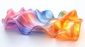 Mesmerizing Waves in Thin Plastic Sheet: Captivating Visuals for Design Royalty Free Stock Photo
