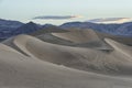 Mesquite Flat Sand Dunes, Death Valley National Park Royalty Free Stock Photo