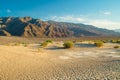 Mesquite Flat Sand Dunes Vista point in Death Valley National Park, CA Royalty Free Stock Photo