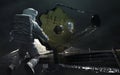 A message from aliens on the telescope by James Webb. JWST launch art. Elements of image provided by Nasa