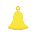 message bell cartoon vector illustration