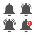 Message bell icon Royalty Free Stock Photo