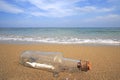 Message in a bottle Royalty Free Stock Photo