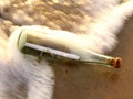 Message in a bottle - 3 Royalty Free Stock Photo