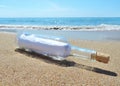 Message in a bottle Royalty Free Stock Photo