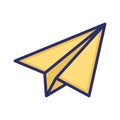 Message delivery, send, message, mail fully editable vector icons Royalty Free Stock Photo