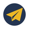 Message delivery, send, message, mail fully editable vector icons Royalty Free Stock Photo