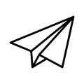 Message delivery, send, message, mail fully editable vector icons Royalty Free Stock Photo