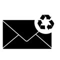 Message envelope icon image Royalty Free Stock Photo