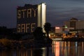 Love message, Laughlin, Nevada resort closed for Coronavirus