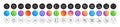 Message, Open door and Technical info line icons. For web app, printing. Round icon buttons. Vector