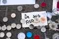 Messages, candles and flowers in memorial for the victims