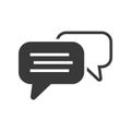 Messaging Icon Vector Royalty Free Stock Photo