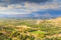 Messara Plain in Crete Royalty Free Stock Photo