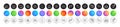Messenger, Cyber attack and Startup line icons. For web app, printing. Round icon buttons. Vector
