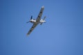 A Messerscgmitt BF-109 fighter plane from World War II Royalty Free Stock Photo