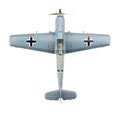 Messerschmitt 109E-3 aeroplane. Model Royalty Free Stock Photo