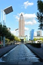 Messeturm Frankfurt, Germany Royalty Free Stock Photo