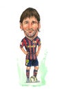 Messi Caricature