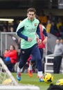 Messi at FC Barcelona training session