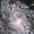 Messier 83, Southern Pinwheel Galaxy, M83 in the constellation Hydra..Elements of this image are furnished by NASA