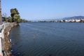 Messina - Panorama al Lago di Ganzirri Royalty Free Stock Photo