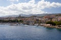 Messina, Sicily, Italy - view from the ferry Royalty Free Stock Photo