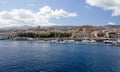 Messina, Sicily, Italy - view from the ferry Royalty Free Stock Photo