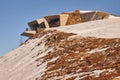 Messner Mountain Museum in Kronplatz designed by architect Zaha Hadid