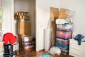Messy Home Room With Junk Royalty Free Stock Photo
