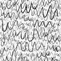 Messy lines seamless pattern.