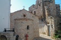 Mesta Village street view in Chios Island