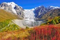 Mestia-Ushguli trek, Svaneti Georgia Royalty Free Stock Photo