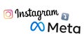 Meta logo. Meta, Facebook rebrand concept. Meta icon in blue color. Social media. Instagram logo. Text. Kyiv, Ukraine - November 6