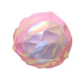 Metaball shapes of objects realistic 3d design iron metal hologram gradient. Meteorites asteroids comet Round ball