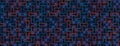 Metaballs shapes abstract geometric background